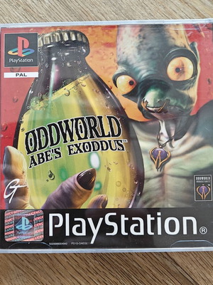 Oddworld Abe's Exoddus παιχνίδι PlayStation 1 σαν καινούργιο