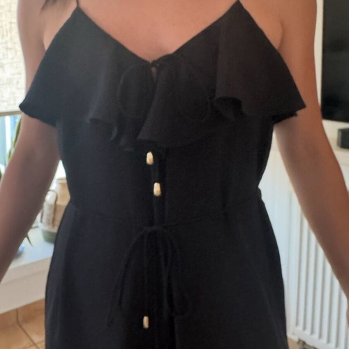 Zimmermann silk jumpsuit like new, size small, black