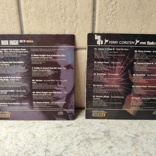 Top DJ's CD set like new, pack of 2