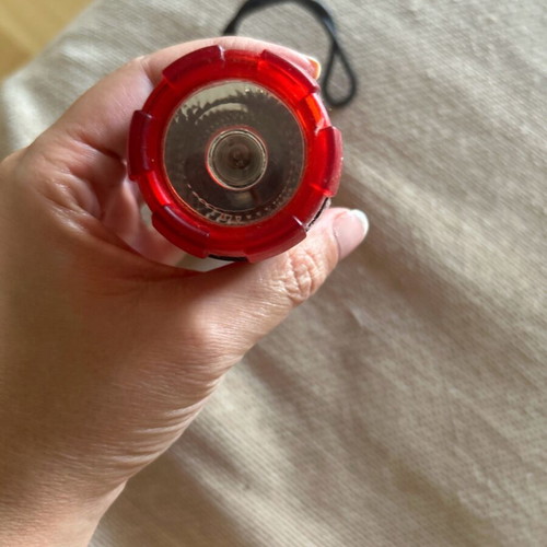Flashlight used, low lumen for local use