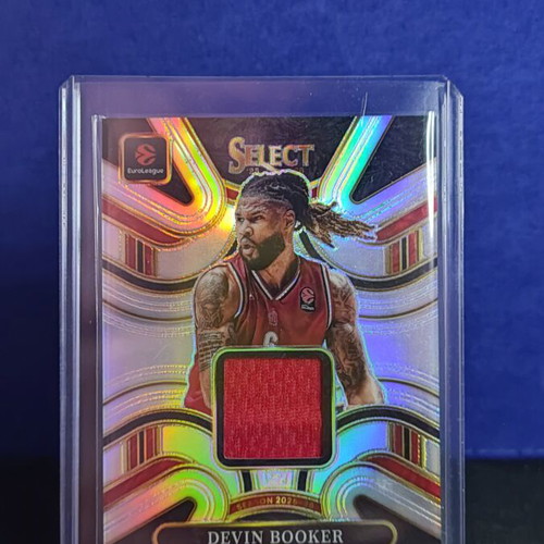 Devin Booker Patch San Kainourgio Panini Select 2025-2026 Armani Milan Euroleague