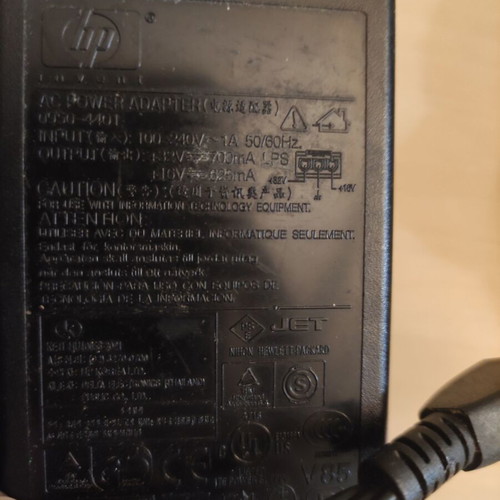 Various cables and adapters used