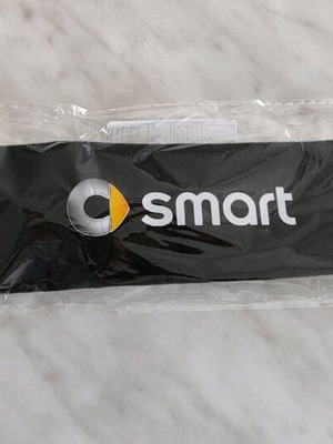Μαξιλαράκι ζώνης αυτοκινήτου για SMART καινούργιο, μαύρο