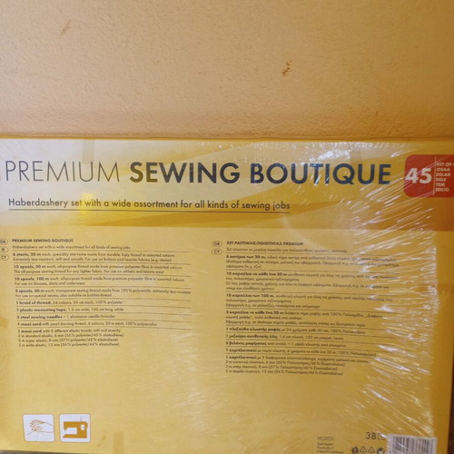 Sewing kit new, complete set with threads and needles