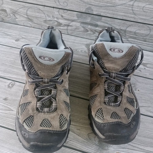 Salomon Contra Grip leather women's sneakers used, size 38.5