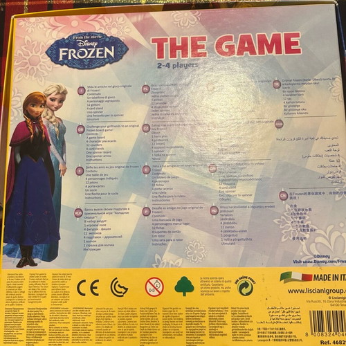 Frozen 2in1 board game new