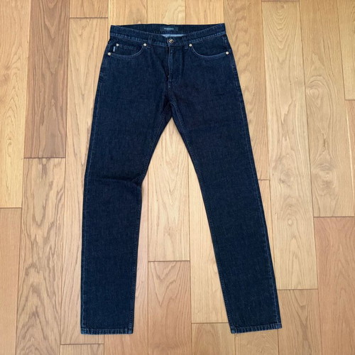Versace Medusa Ricamati jeans size 34 new, black cotton