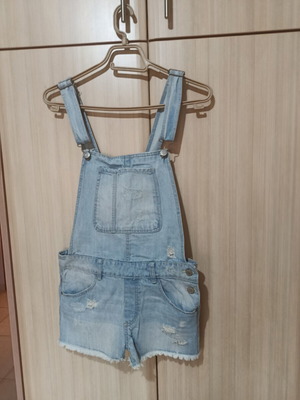 Bershka Τζιν Σαλοπέτα Σορτς Μέγεθος S Σαν καινούργιο, μπλε