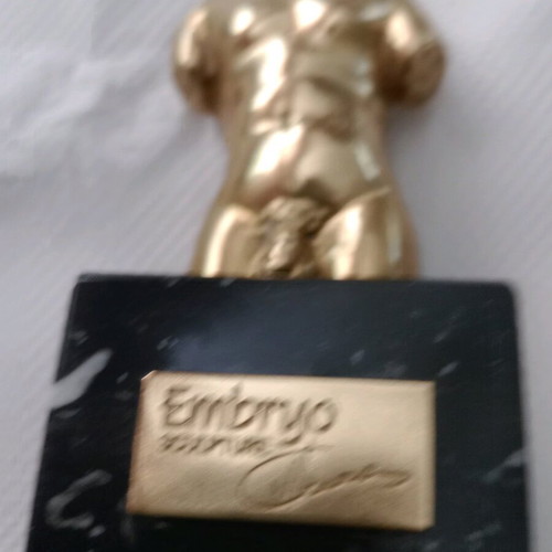 Bronze statuette like new, numbered and sealed