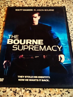 The Bourne Supremacy DVD used with subtitles