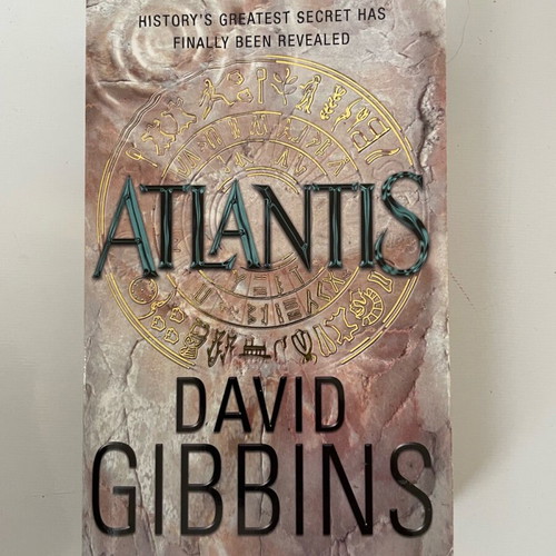 Atlantis novel by David Gibbins like new in English