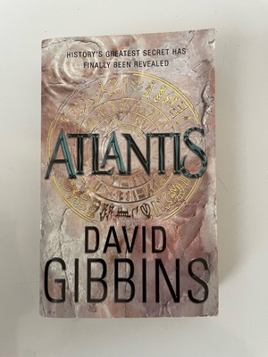 Novel Atlantis του David Gibbins σαν καινούργιο στα Αγγλικά