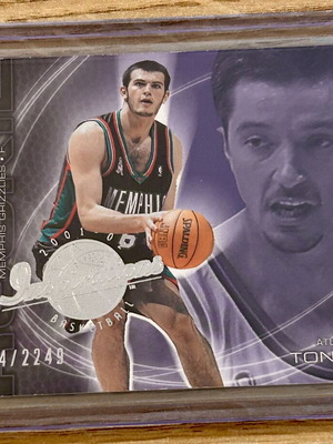 Αντώνης Φώτσης Toni Kukoc Upper Deck NBA 2002 αριθμημένη κάρτα σαν καινούργιο Παναθηναϊκός