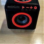  Allocacoc audioCube - Bluetooth ηχείο 40W μαύρο πορτοκαλί