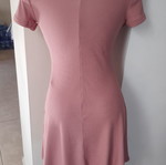 Sleeveless summer dress pink size S new