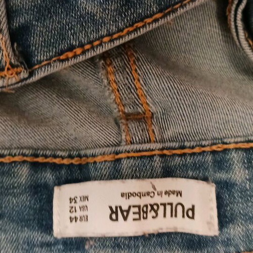 Pull & Bear elastic jeans blue size L like new