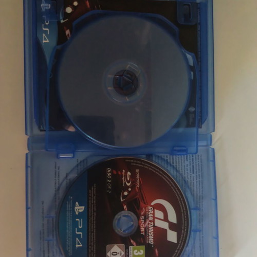 Gran Turismo Sport PS4 game like new, VR compatible