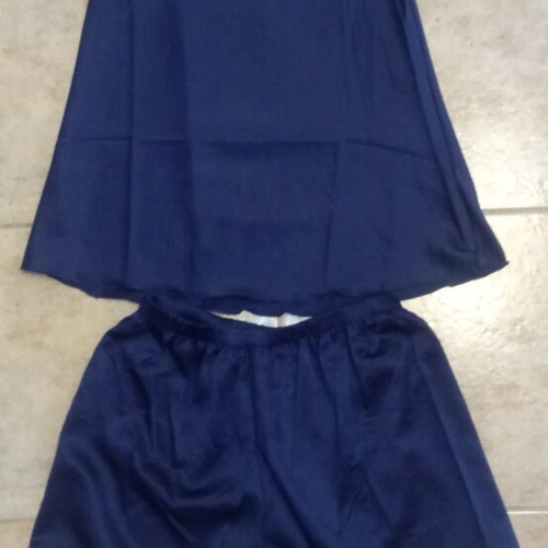 Pajamas new, soft fabric, black and dark blue