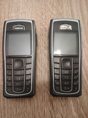 Nokia 6230 phones used, sold as a pair without batteries