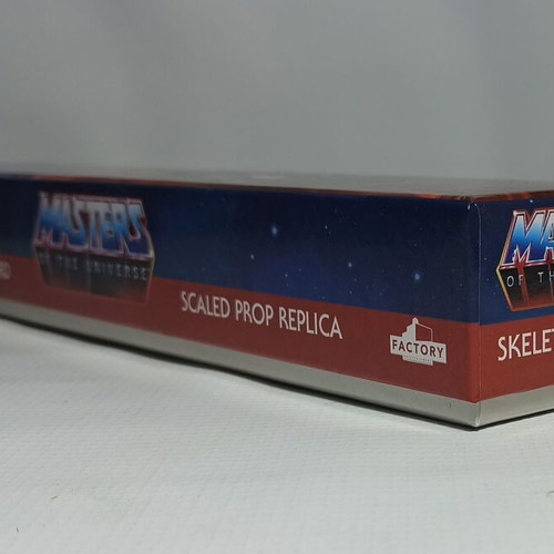 Skeletor Sword 8'' scaled prop replica new, metal, Masters of the Universe