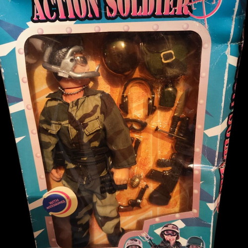 Action Soldier vintage collectible action figure scale 1/6, about 30 cm, new