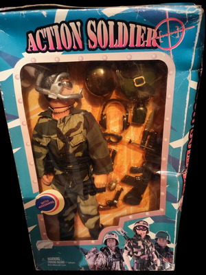 Action Soldier vintage collectible action figure scale 1/6, about 30 cm, new