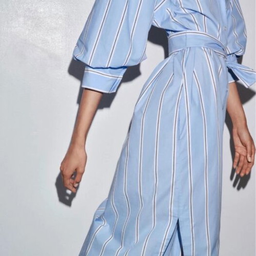 Zara striped dress like new, fits XS and small