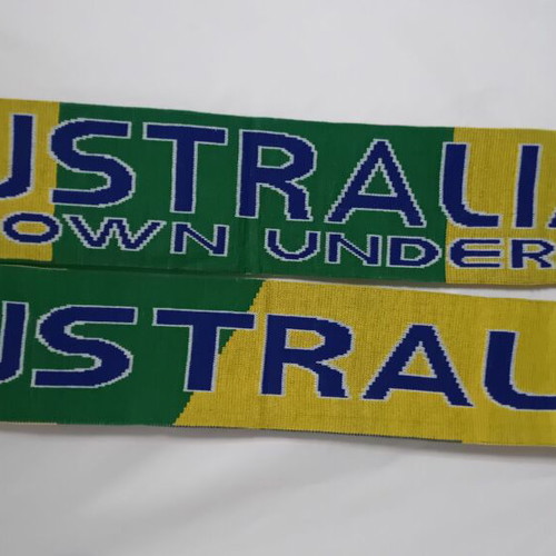 Australia Down Under double-sided scarf new