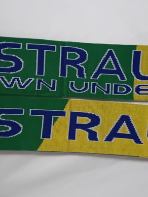Australia Down Under double-sided scarf new