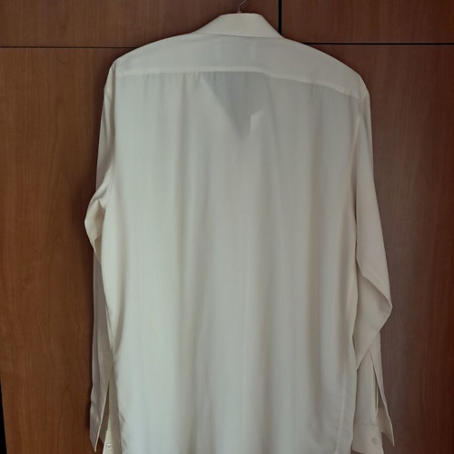Peter by Haritidis men's shirt cream 100% cotton size L