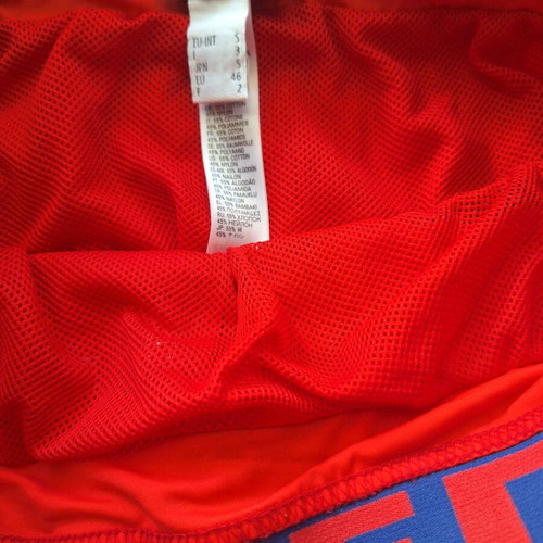 Diesel swim shorts set S used, beige and watermelon red