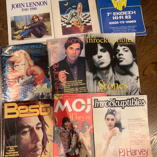Pop Rock magazines used, pack of 55 issues
