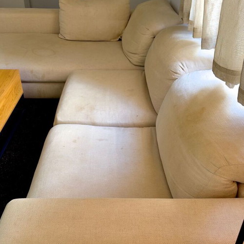 Homad corner sofa 3.0×2.0 m used with adjustable backrest
