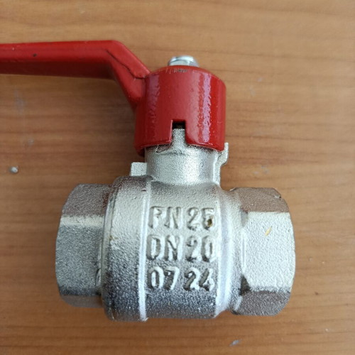 Ball valve Cimberio 3/4" female-female with lever new