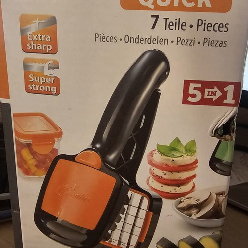 Nicer Dicer Quick Genius 5-in-1 kitchen tool new