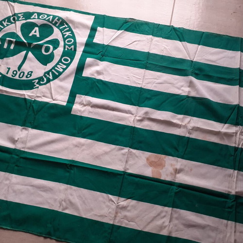 Panathinaikos Flag like new, authentic
