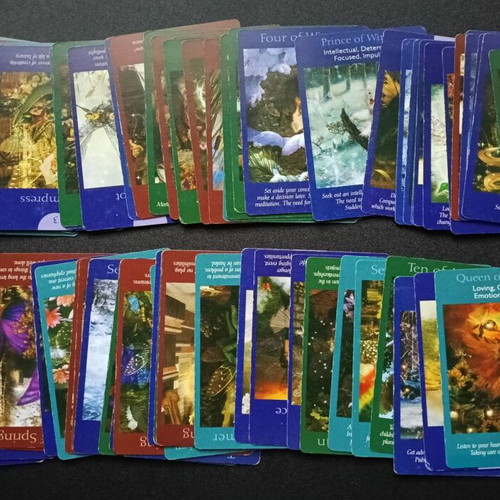 Fairy Tarot Cards deck used by Radleigh Valentine