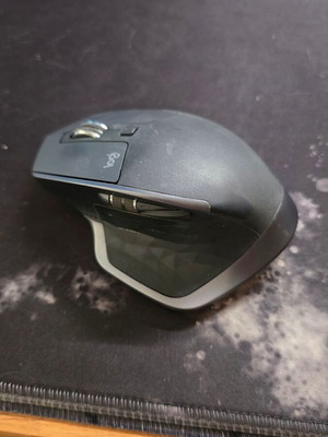 Logitech MX Master 2S wireless mouse used, ergonomic design