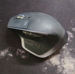 Logitech MX Master 2S wireless mouse used, ergonomic design