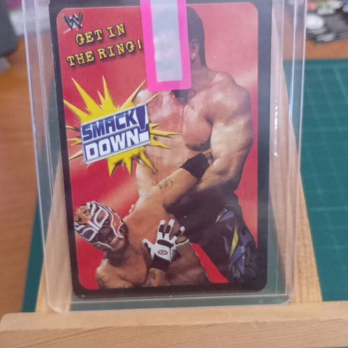 Neck Breaker card from WWE Raw Deal game, Survivor Series series like new