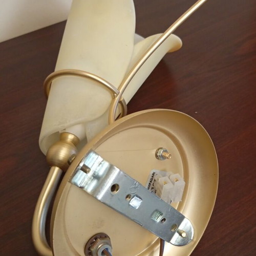 Giemme Lampadari wall sconce new, gold matte, E14 socket