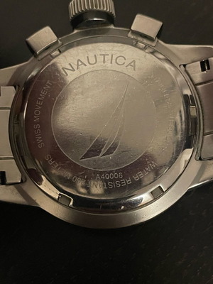 Nautica ρολόι A40006 μεταχειρισμένο, ανδρικό, αδιάβροχο 200 μέτρα