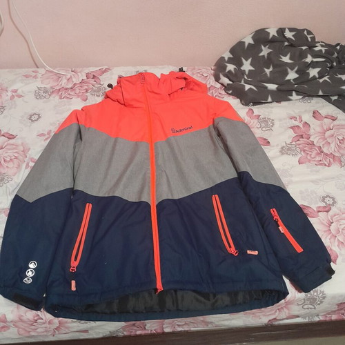 Admiral winter jacket L, pink reflective