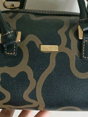 Tous small crossbody bag black and beige, new vintage Y2k