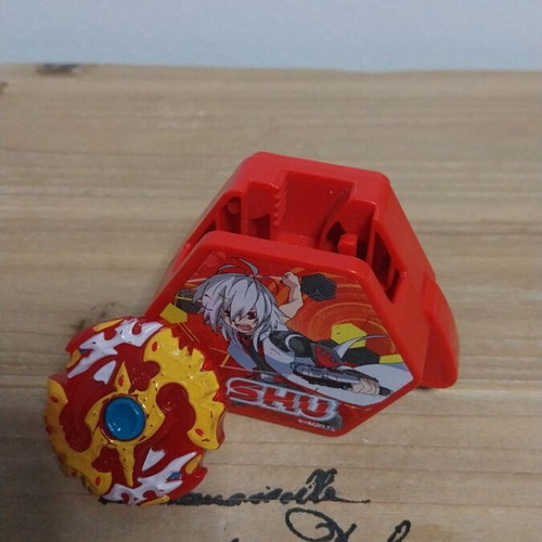 Shu spinning top used McDonald's Beyblade Burst