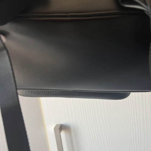 Karl Lagerfeld backpack large with tablet pocket like new, black