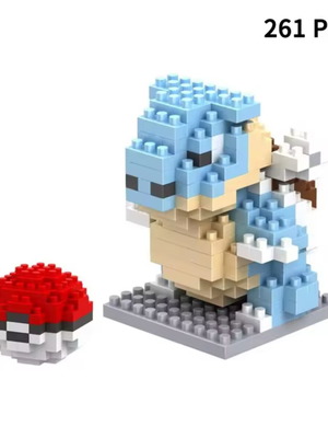 Pokemon Blastoise Lego Нов Запечатан Конструктор