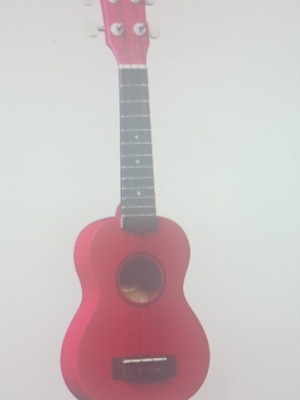 Ukulele red soprano Eco Primo new