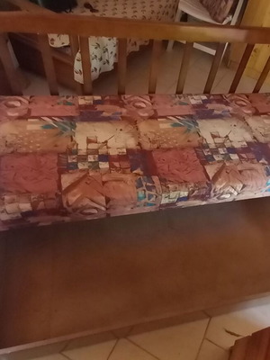 Chest sofa bed like new with storage space