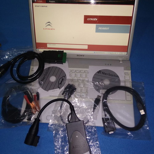 Diagbox Full Chip Lexia 3 V7.83 Professional Diagnostic for Citroen DS & Peugeot OBD2